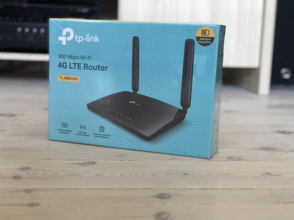 4G router i kasse